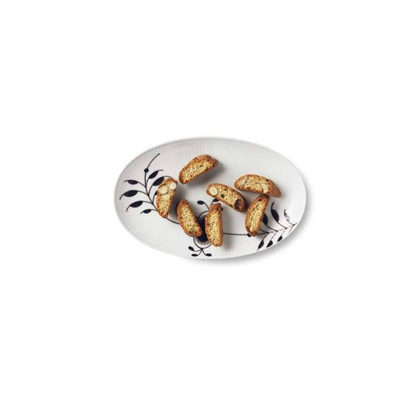 Royal Copenhagen Sort Mega riflet asiette - 23 cm. - Bahne